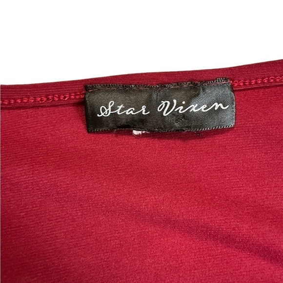 Star Vixen Women’s Ruffle Sleeve Top Size Large XL/2X - Picture 8 of 17